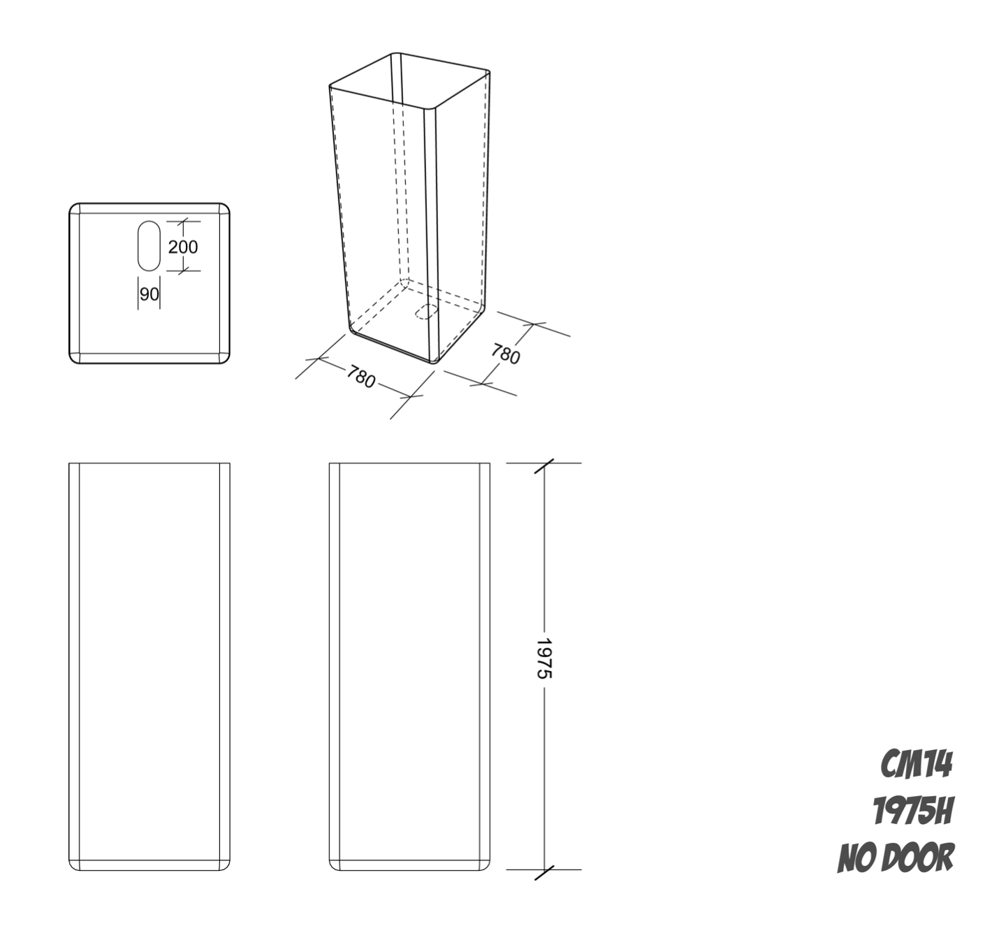 C14 Shower Enclosure
