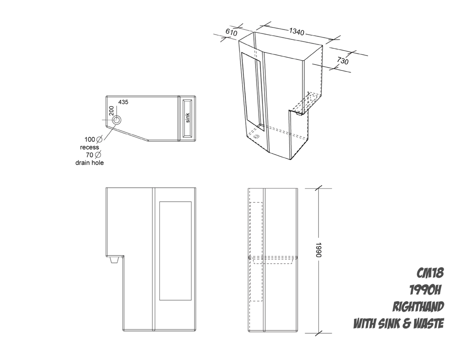 C18 Shower Enclosure