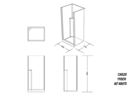 C32Elite Shower Enclosure