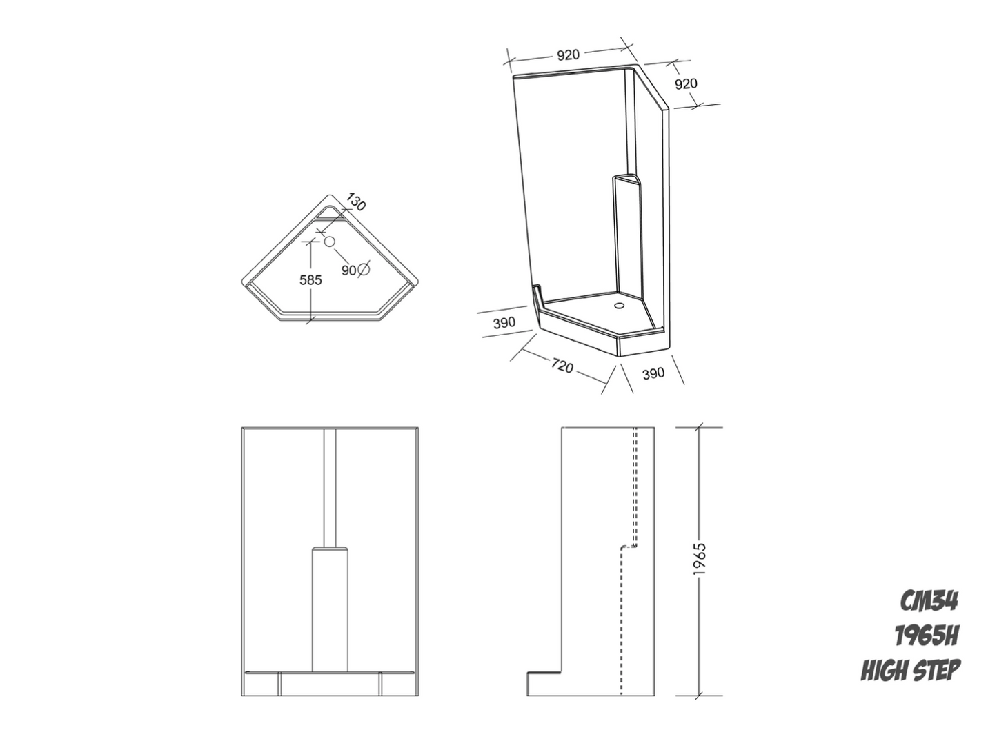 C34 Shower Enclosure