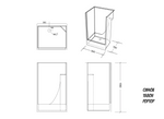 C40 Pop Top Shower Enclosure