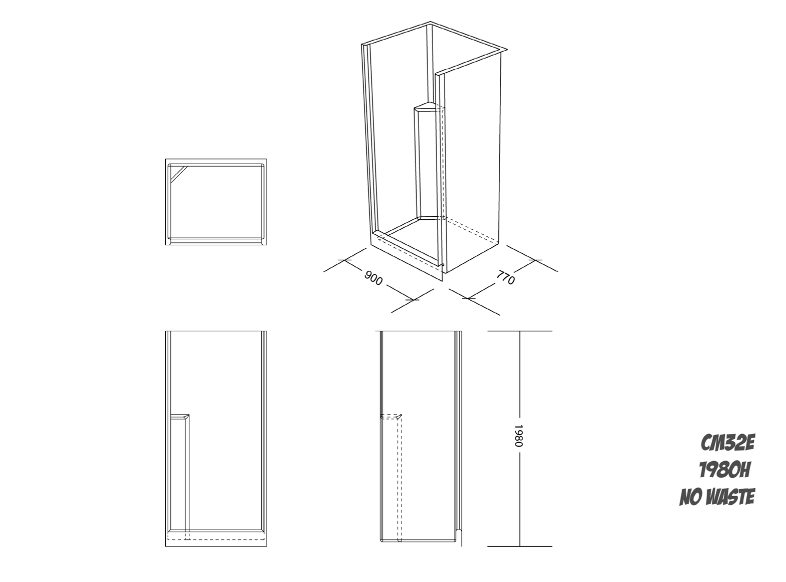 C32Elite Shower Enclosure
