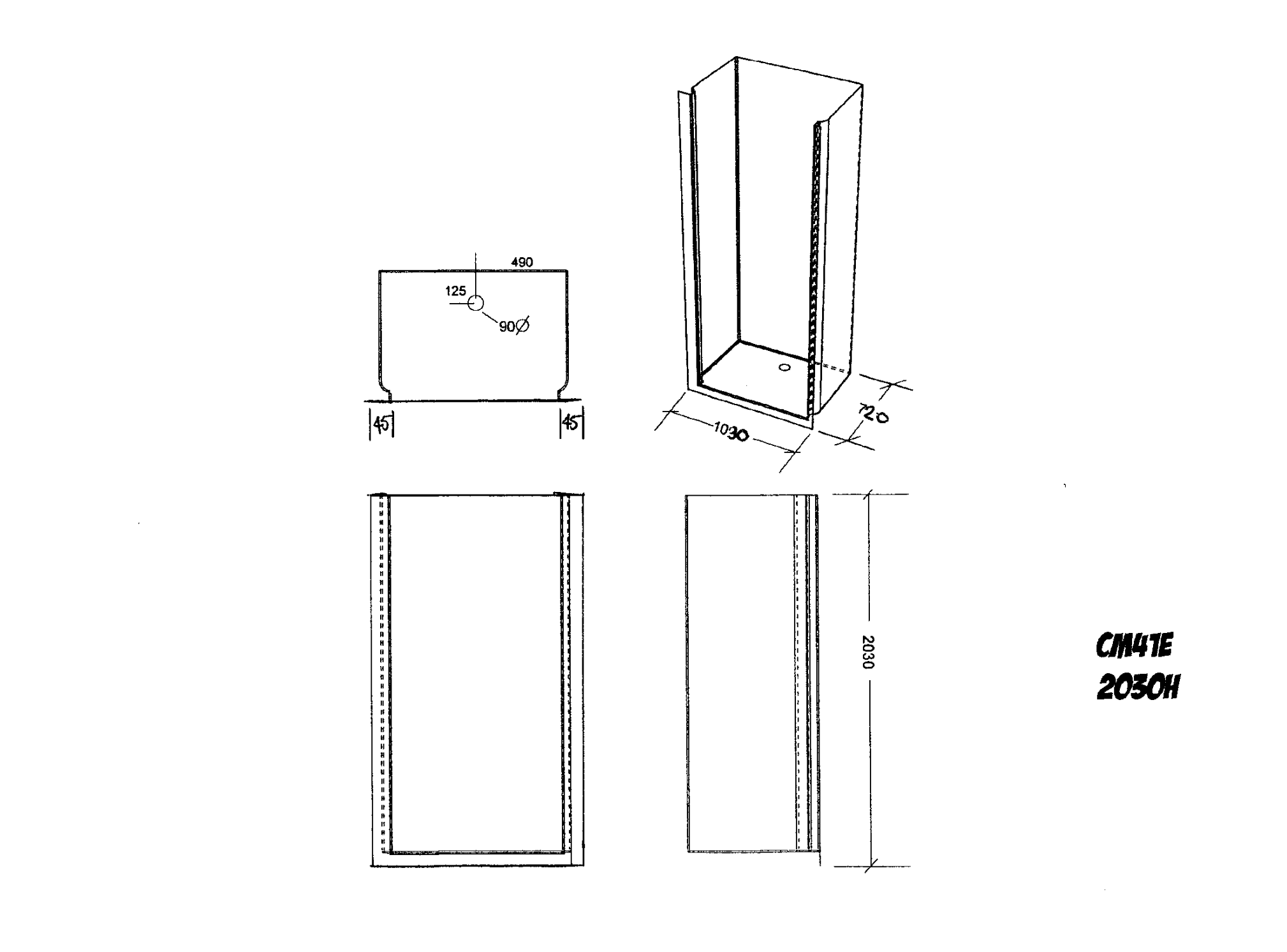 C41E Shower Enclosure